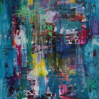 Painting titled "And all of a sudden…" by Peter Kilb, Original Artwork, Acrylic