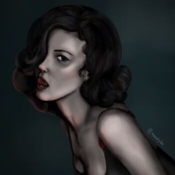 Arts numériques intitulée "Shalom fan art" par Nataly Kozintseva, Œuvre d'art originale, Peinture numérique