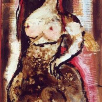 Peinture intitulée "dona sol" par Elisabeth Brainos, Œuvre d'art originale