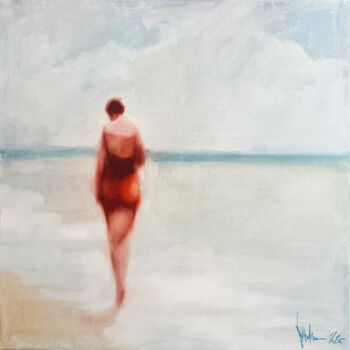 Pittura intitolato "Sea song." da Igor Shulman, Opera d'arte originale, Olio Montato su Telaio per barella in legno