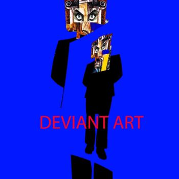 Digitale Kunst mit dem Titel "Deviant Art" von Charles Talkoff, Original-Kunstwerk, 2D digitale Arbeit