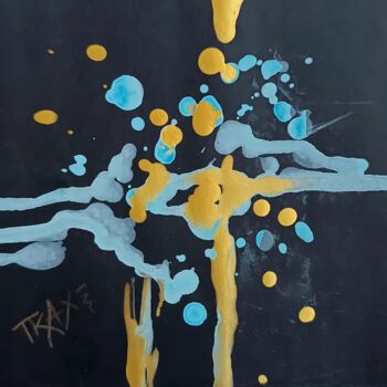 Pittura intitolato "Path of Light Abstr…" da Diana Dimova - Traxi, Opera d'arte originale, Acrilico Montato su Telaio per ba…