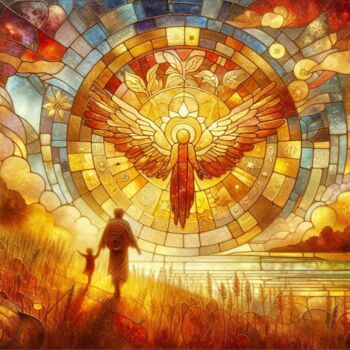 Arte digitale intitolato "New Beginnings New…" da Davina Dugnas, Opera d'arte originale, Pittura digitale