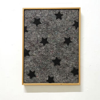 Painting titled "Mat" by Cyrille Martin, Original Artwork, Aerosol Mounted on Wood Stretcher frame