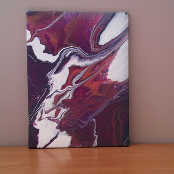 Painting titled "Fracture Sincère" by Aqualis, Original Artwork, Acrylic