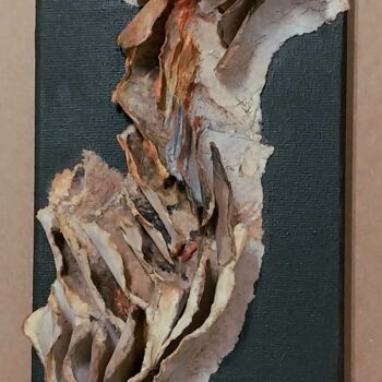 Collages intitulée "Scortea burns -16" par Isabelle Stagg, Œuvre d'art originale, Collages Monté sur artwork_cat.
