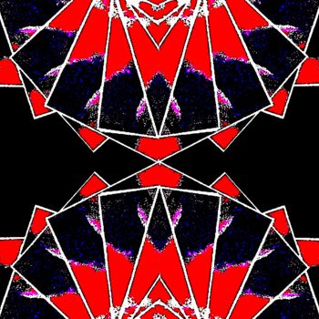 Fotografia zatytułowany „Spiral Cards 1d12” autorstwa Ken Lerner, Oryginalna praca, Fotografia cyfrowa