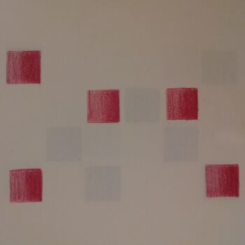 「Cadran n°16」というタイトルの描画 Eloi Camusによって, オリジナルのアートワーク, 鉛筆