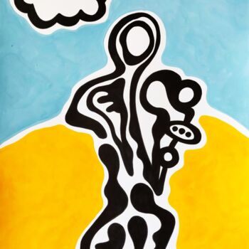 Peinture intitulée "Dream #2" par Dr. Love, Œuvre d'art originale, Acrylique
