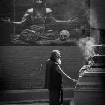 Photography titled ""Ritual"" by Guilhem Nascimben, Original Artwork, Digital Photography