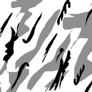 제목이 "Dancing Shapes 1b6"인 사진 Ken Lerner로, 원작, 2D 디지털 작업