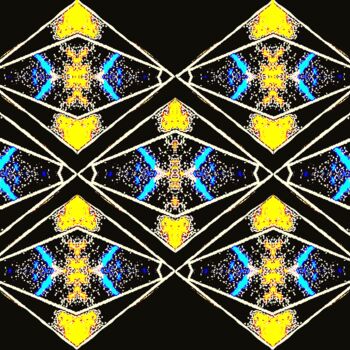 摄影 标题为“Diamonds in Yellow,…” 由Ken Lerner, 原创艺术品, 数码摄影