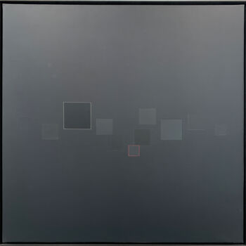 Painting titled "Gorgythion ref 653t…" by Guy De Lussigny, Original Artwork, Acrylic Mounted on Wood Stretcher frame