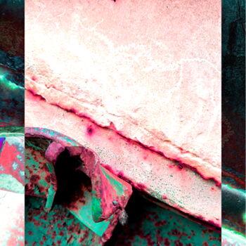 Fotografie mit dem Titel "Rost und Texturen" von Frank Wichmann (sinnesreiz.art), Original-Kunstwerk, Digitale Fotografie