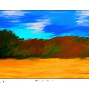 제목이 ""Driftless Autumn"…"인 미술작품 Tad Anderson로, 원작, 디지털 인쇄