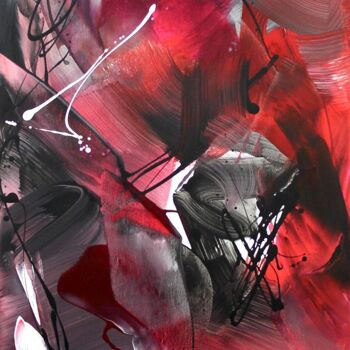 绘画 标题为“Pulse Through The H…” 由Paresh Nrshinga F R S A, 原创艺术品, 丙烯 安装在木质担架架上