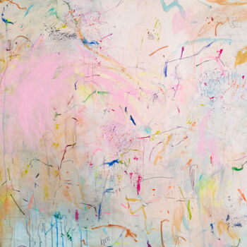 Pittura intitolato "XXL Abstract Painti…" da Natalya Volynska, Opera d'arte originale, Acrilico Montato su Telaio per barell…