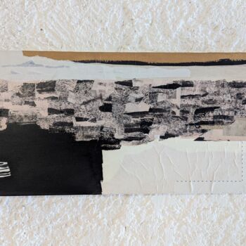 Collages titled "Indizi d'Orizzonte 8" by Chiara Criniti, Original Artwork, Acrylic