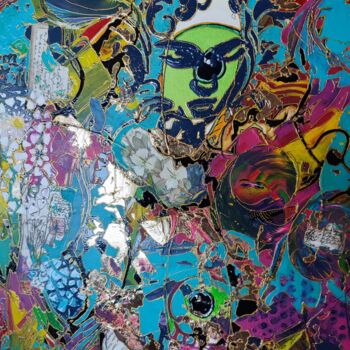 "Rémanence" başlıklı Tablo Guylaine Bisson (GuyL'ART) tarafından, Orijinal sanat, Akrilik