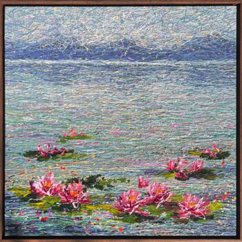 "When Silence Speaks" başlıklı Tablo Nadiia Antoniuk tarafından, Orijinal sanat, Akrilik Ahşap Sedye çerçevesi üzerine monte…