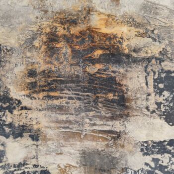 Pittura intitolato "TERRE DE PROVENCE 2" da Marion Albrecht, Opera d'arte originale, pigmenti Montato su Telaio per barella…