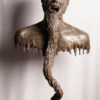 Escultura titulada "el clarividente" por Don Stanley Shoemaker, Obra de arte original, Bronce