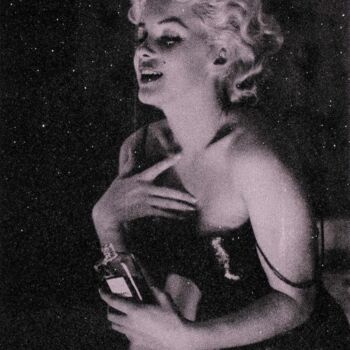 Peinture intitulée "Marilyn Chanel Smal…" par Russell Young, Œuvre d'art originale, Acrylique