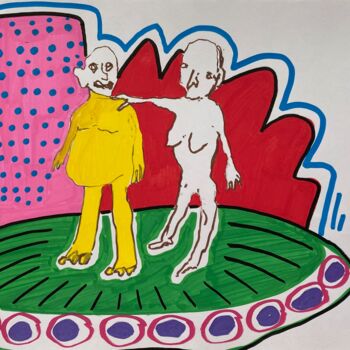 "Compassion" başlıklı Resim Waldemar Pars tarafından, Orijinal sanat, Akrilik