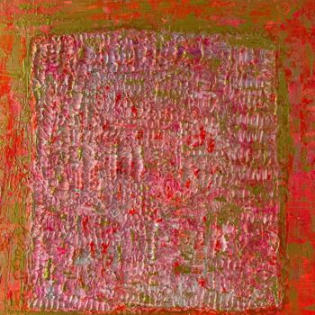 "Textured Mosaic Rad…" başlıklı Tablo Nataliia Mcmillian tarafından, Orijinal sanat, Akrilik