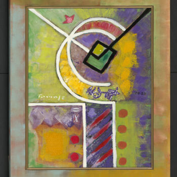 Painting titled "A Soldier" by Tomasz, Original Artwork, Acrylic