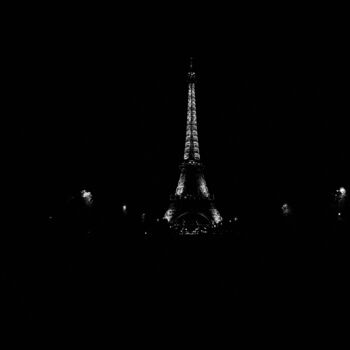 Fotografia intitolato "Tour Eiffel" da Antoine Leven, Opera d'arte originale, fotografia a pellicola