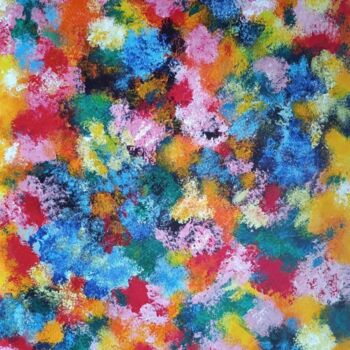 "Floraison" başlıklı Tablo Montserrat Garcia tarafından, Orijinal sanat, Akrilik