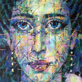 "PORTRAIT E." başlıklı Tablo Aleksandr Ilichev tarafından, Orijinal sanat, Akrilik