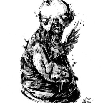 "Mr. Pol Golovi ink" başlıklı Resim Аксенов Руслан tarafından, Orijinal sanat, Akrilik