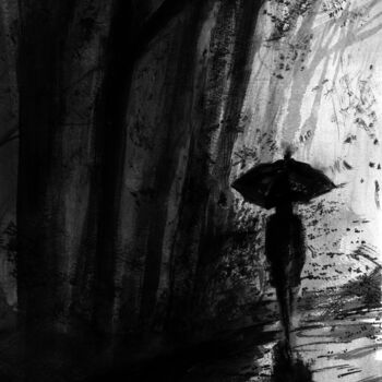 "Bosque" başlıklı Tablo Salsor tarafından, Orijinal sanat, Suluboya