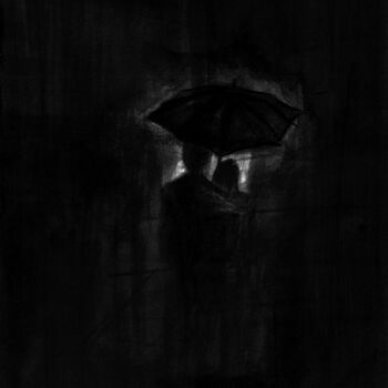 "La Noche" başlıklı Tablo Salsor tarafından, Orijinal sanat, Suluboya