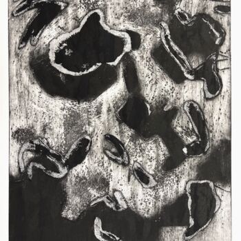 "Monoprint N2" başlıklı Baskıresim Elen Arakelyan tarafından, Orijinal sanat, Monotip