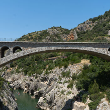 Fotografie getiteld "Le Pont du Diable e…" door Coralie Dauzats, Origineel Kunstwerk, Digitale fotografie