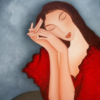 Malarstwo zatytułowany „missing you III” autorstwa Anita Burnaz, Oryginalna praca