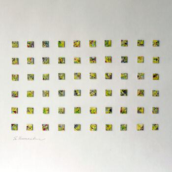 "«Defragmentation of…" başlıklı Tablo Tania Pliashkevich tarafından, Orijinal sanat, Akrilik