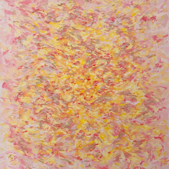 Painting titled "Débris" by Aude Monier, Original Artwork, Acrylic