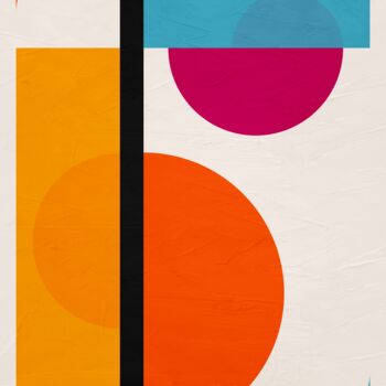 Digital Arts titled "GEOMETRIC ABSTRACT…" by Uillian Rius, Original Artwork, Digital Collage