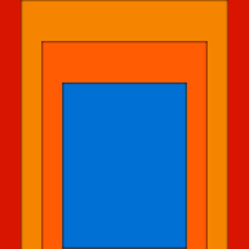 Digital Arts titled "GEOMETRIC ABSTRACT…" by Uillian Rius, Original Artwork, Digital Collage