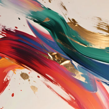 Arts numériques intitulée "art brush" par Pict T Mosb, Œuvre d'art originale, Image générée par l'IA