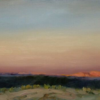 "Rose désert" başlıklı Tablo Jacques Martin tarafından, Orijinal sanat, Petrol Ahşap Sedye çerçevesi üzerine monte edilmiş