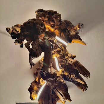 "Lumière enfouie" başlıklı Heykel Bpm tarafından, Orijinal sanat, Armatür