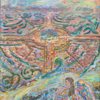 "Labyrinth of Destiny" başlıklı Tablo Inessa Lightart tarafından, Orijinal sanat, Akrilik