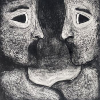 Printmaking titled "Serie Deseo 2" by Lourdes Gallegos, Original Artwork, Engraving