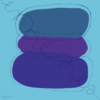 "Zen Minimalism. Sto…" başlıklı Dijital Sanat Vafa Majidli tarafından, Orijinal sanat, Dijital Resim