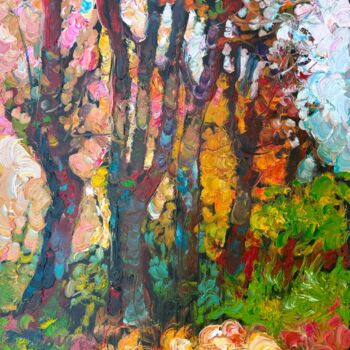 "Lviv September Light" başlıklı Tablo Ivan Tverdun tarafından, Orijinal sanat, Petrol Ahşap Sedye çerçevesi üzerine monte ed…